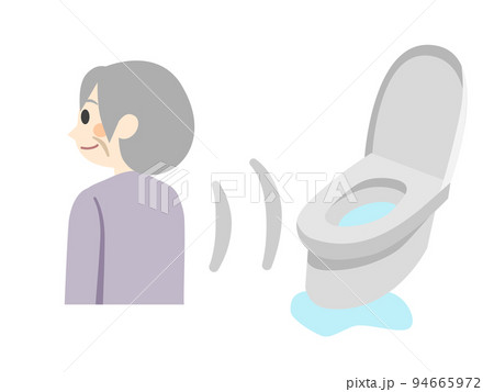 高齢女性　トイレ　失敗 94665972