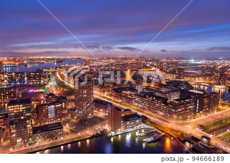 Rotterdam, Netherlands Skyline 94666189