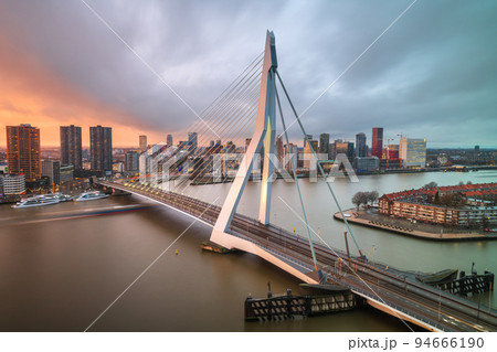 Rotterdam, Netherlands Skyline 94666190