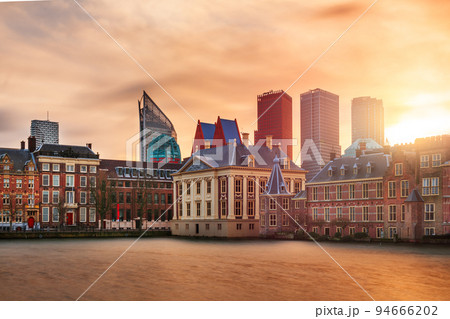 The Hague, Netherlands Cityscape 94666202