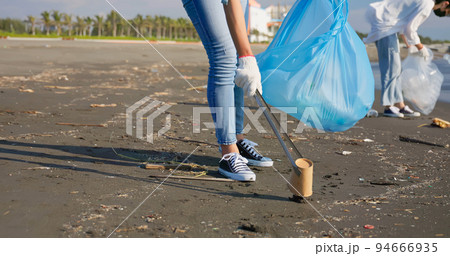 Volunteers Keep Clean On Beach Volunteers Keep Clean On Beach 94666935