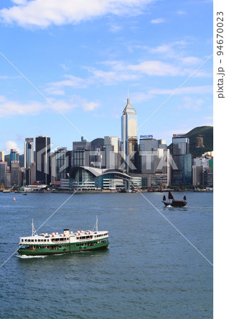 Hongkong skyscraper building skyline at day time morning 10 May 2011 Hongkong skyscraper building skyline at day time morning 10 May 2011 94670023
