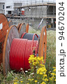 Huge spools  with  cables for the construction industry 94670204