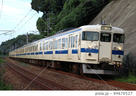 ［JB］鹿児島本線415系白電（羽犬塚→福間） 94670527