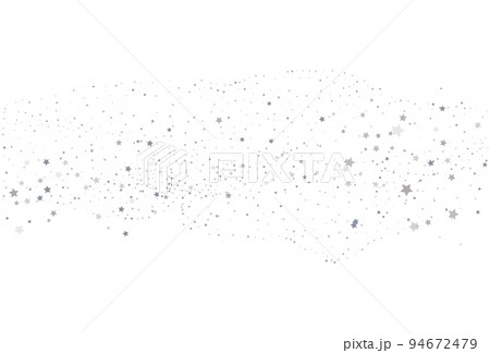 Light silver glitter confetti background. White festive texture. 94672479