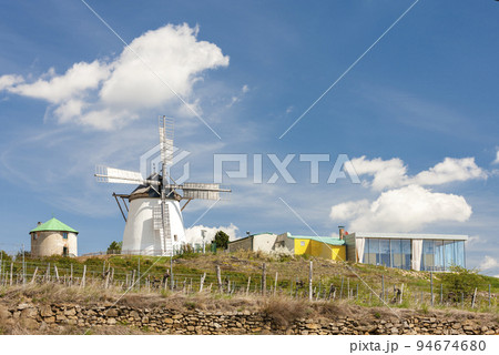 windmill with vineyard in Retz, Lower Austria, Austria 94674680