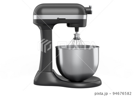 Modern kitchen mixer for cooking, blending and mixing on white background. 94676582