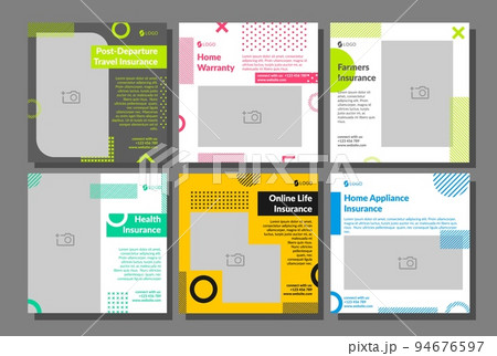 Template banner set, vector illustration 94676597