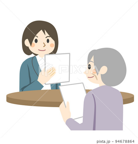 ケアプラン　相談　案内 94678864