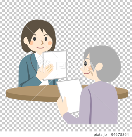 ケアプラン　相談　案内 94678864