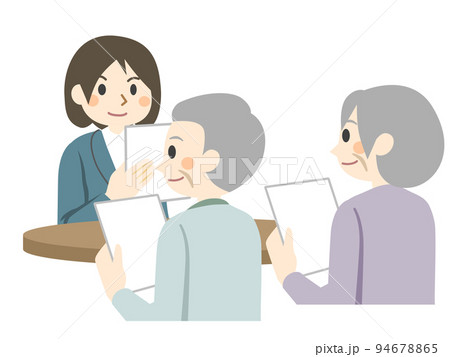 ケアプラン　相談　案内 94678865