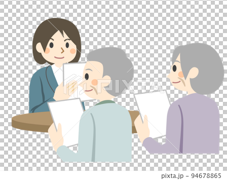 ケアプラン　相談　案内 94678865