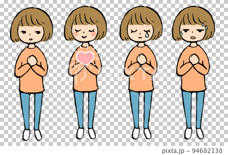 4 種情感模式插圖 4 種情感模式插圖 94682138