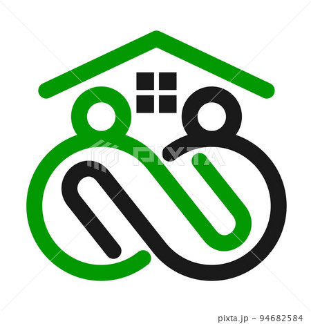 team real estate logo template Isolated 94682584