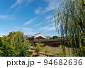 京都市伏見区を流れる濠川周辺の風景 94682636