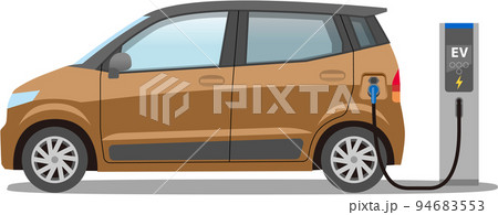 電気自動車 EV 充電中 カッパー 電気自動車 EV 充電中 カッパー 94683553