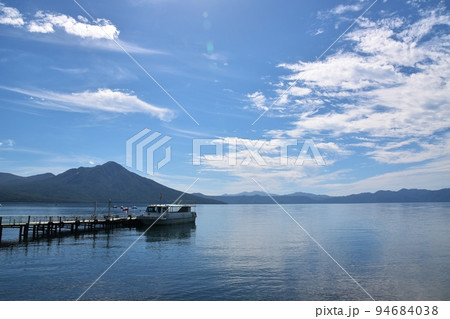 晴天の支笏湖　北海道 94684038