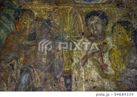 アジャンター石窟群　インド　世界遺産 94684334