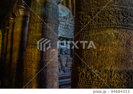 アジャンター石窟群 インド 世界遺産 アジャンター石窟群 インド 世界遺産 94684353