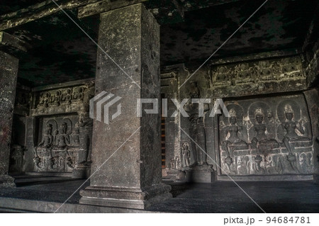 エローラ石窟群　インド　世界遺産 94684781