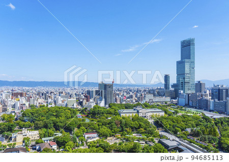 あべのハルカスと天王寺周辺の街並み【2022年9月】 あべのハルカスと天王寺周辺の街並み【2022年9月】 94685113