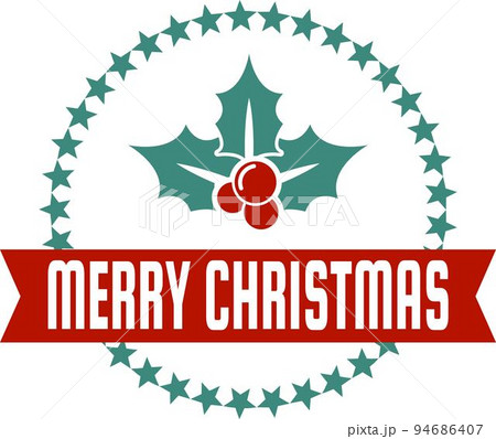 Merry Christmas lettering and quote illustration Merry Christmas lettering and quote illustration 94686407