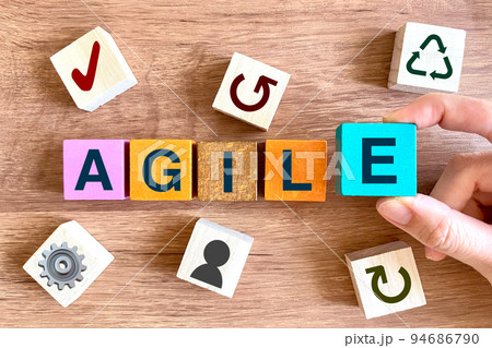 AGILE 文字イメージ 94686790