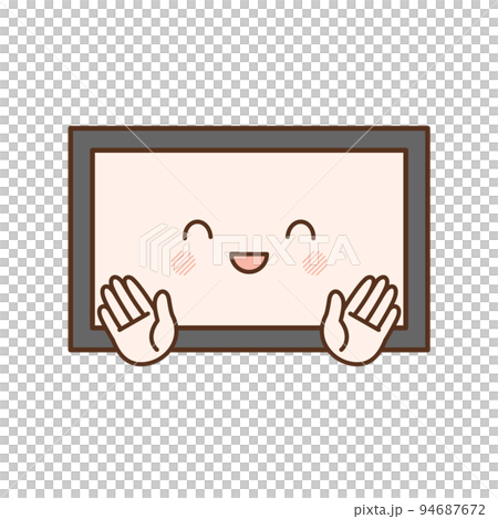 笑っているテレビ 94687672