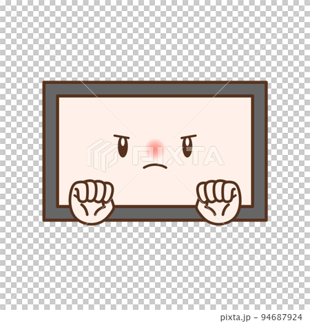 熱くなって怒るテレビ 熱くなって怒るテレビ 94687924