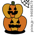 ハロウィンパンプキン 94689679