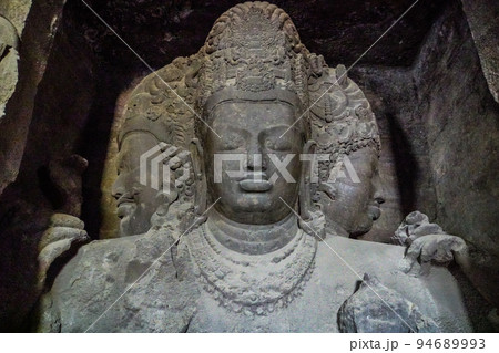 エレファンタ石窟群　インド　世界遺産 94689993