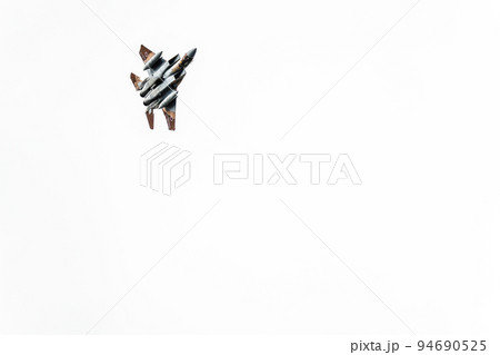 航空自衛隊　戦闘機F-15DJ　展示飛行 94690525