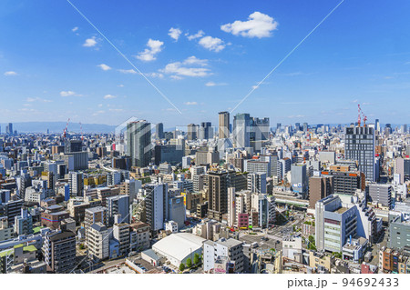 通天閣展望台から見た大阪の街並み なんば方面【2022年-初秋】 通天閣展望台から見た大阪の街並み なんば方面【2022年-初秋】 94692433