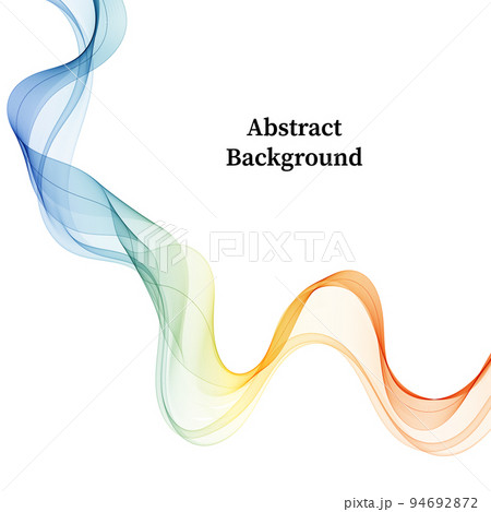 colorful wave. vector background. layout for presentation. eps 10 colorful wave. vector background. layout for presentation. eps 10 94692872