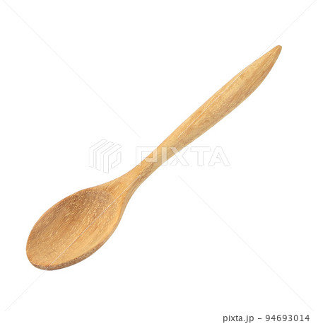 wooden spoon isolated on white background 94693014