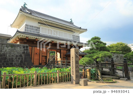 鹿児島城の御楼門 94693041