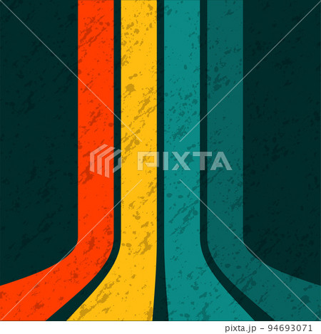 Retro background with colour lines 94693071