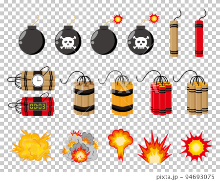 다이너마이트 폭탄 벡터 일러스트다이너마이트 폭탄 벡터 일러스트  