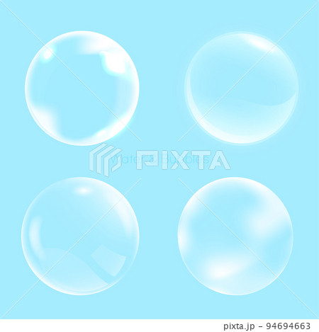 transparent water drops, bubbles texture vector illustration series transparent water drops, bubbles texture vector illustration series 94694663