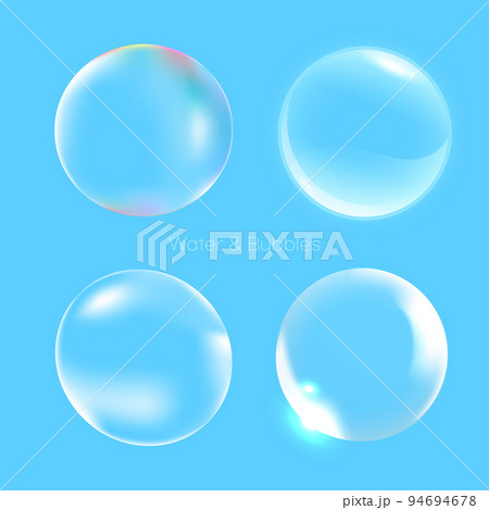 transparent water drops, bubbles texture vector illustration series transparent water drops, bubbles texture vector illustration series 94694678