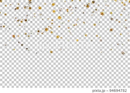 傾注星星、閃光閃光、閃爍星塵背景裝飾的插圖 94694782