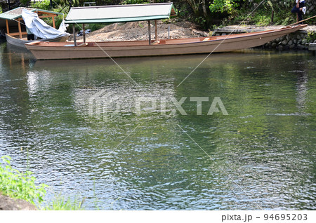 保津川の船着場 保津川の船着場 94695203