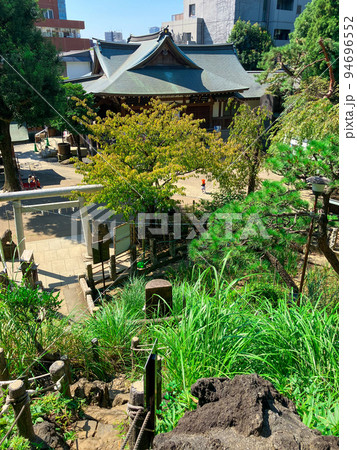 東京千駄ヶ谷・富士浅間神社の千駄ヶ谷富士 94696552