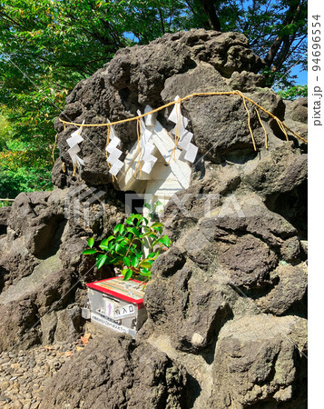 東京千駄ヶ谷・富士浅間神社の千駄ヶ谷富士 94696554