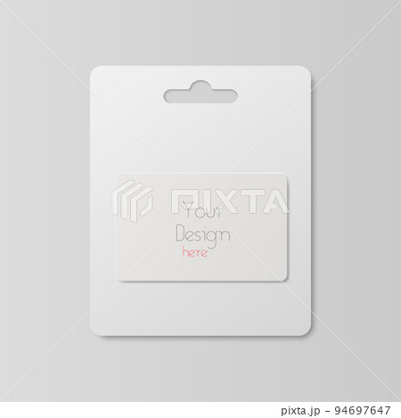 Vector 3d Realistic White Gift Card, Certificate, Guest Room, Plastic Hotel Apartment Keycard, ID Card, Sale, Credit Card Design Template with Paper Blister. Template for Mockup, Branding. Top View Vector 3d Realistic White Gift Card, Certificate, Guest Room, Plastic Hotel Apartment Keycard, ID Card, Sale, Credit Card Design Template with Paper Blister. Template for Mockup, Branding. Top View 94697647