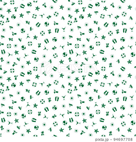 Summer seamless pattern background. Vector texture illustration. Summer seamless pattern background. Vector texture illustration. 94697708