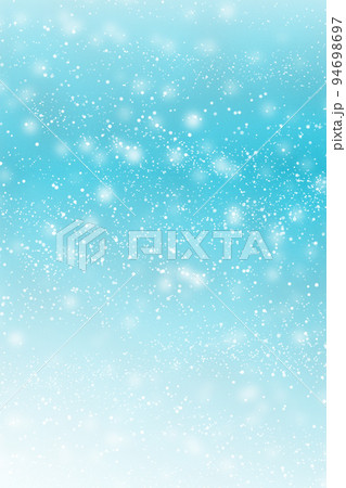 背景素材　雪降るイメージ　冬素材（縦素材） 94698697