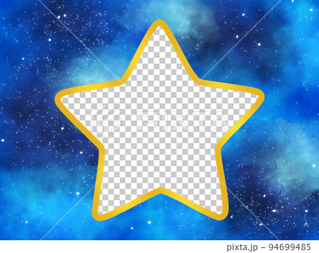 藍色星系星框 94699485