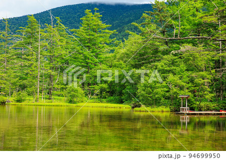 【長野県】絶景の明神池『上高地』 94699950