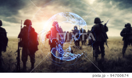 地球と軍隊　安全保障 94700674